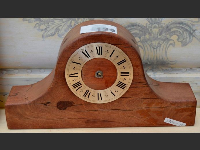 SLEEPERWOOD MANTLE CLOCK, 38.5 x 7.5 x 21cm [No hands, condition unknown]