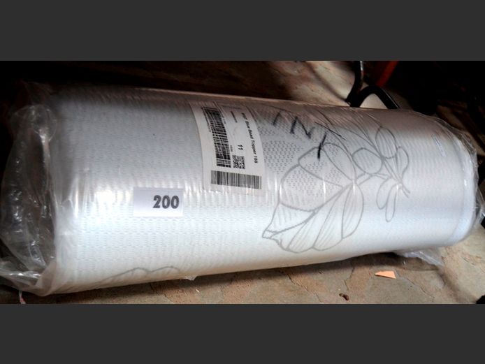 BLUE BEAD ¾ MATTRESS TOPPER [As new]