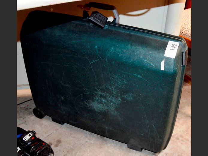 SAMSONITE HARDSHELL SUITCASE [Scratched]