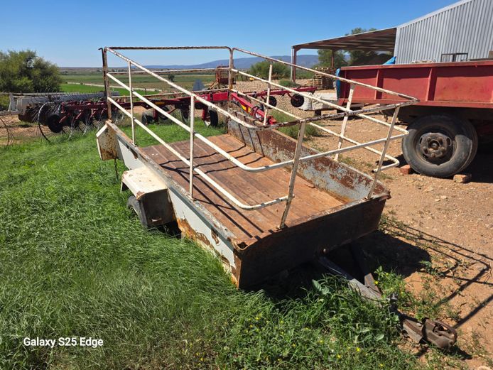 Wa met tralies (2 wiel)