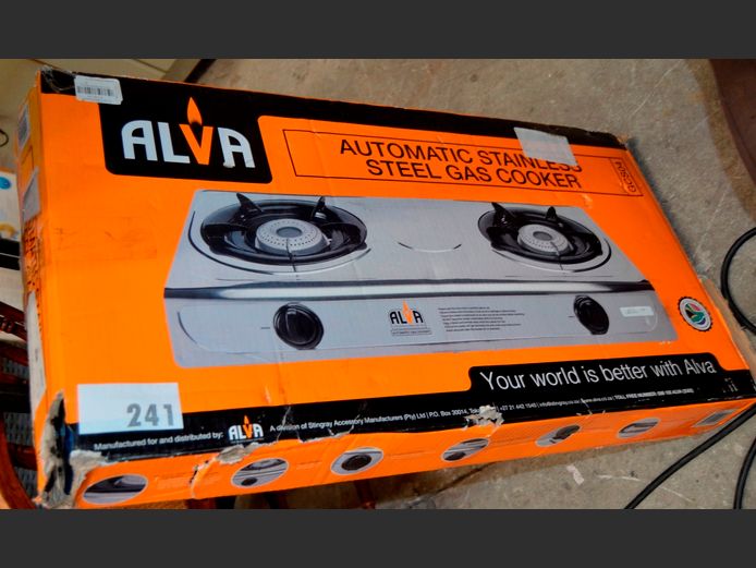 ALVA 2-BURNER GAS STOVE [Untested]