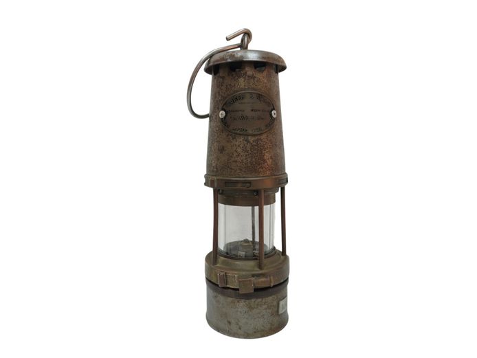 Vintage Wolf Type 7RMBS Miner’s Safety Lamp (Green & Sons)
