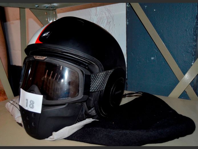 SHARK MOTORBIKE HELMET