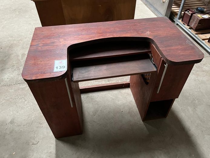 Wooden desk