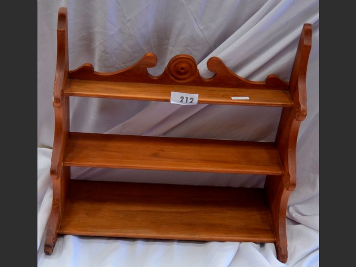 YELLOWWOOD 3-TIER WALL MOUNT SHELF, 64 x 29 x 58cm