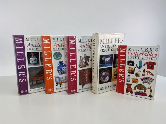 Collection of Miller’s Antiques & Collectables Price Guide Books