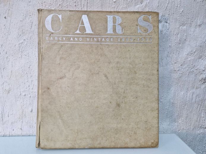 Vintage Hardcover: "Cars: Early and Vintage 1886-1930" by G.N. Georgano