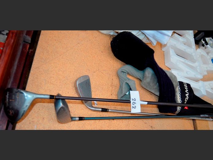 BIG BOSS, SPALDING & POWER BILT GOLF CLUBS