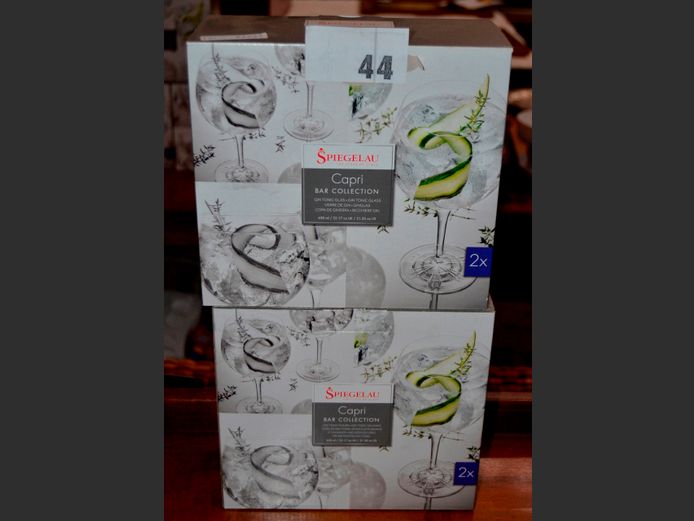SET OF 4 SPIEGELAU GIN GLASSES