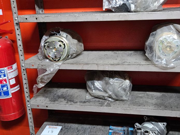2 X METAL SHELVING WITH RECON COMPRESSORS (SEALED)