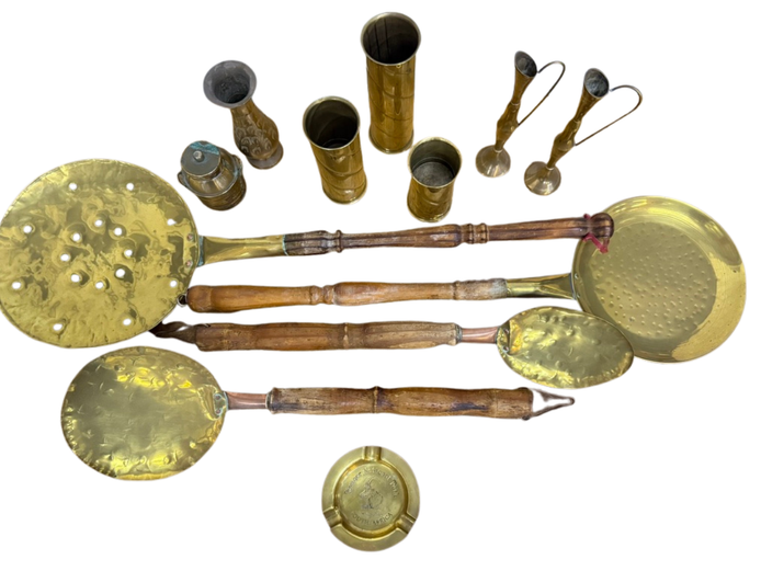 Brass Ornaments (12 Items) 