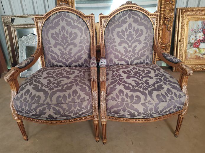 2 x Beautiful Armchairs (STC)