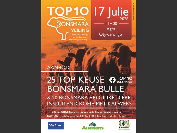 TOP 10 BONSMARA VEILING