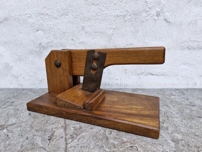 Handcrafted Wooden Biltong Cutter