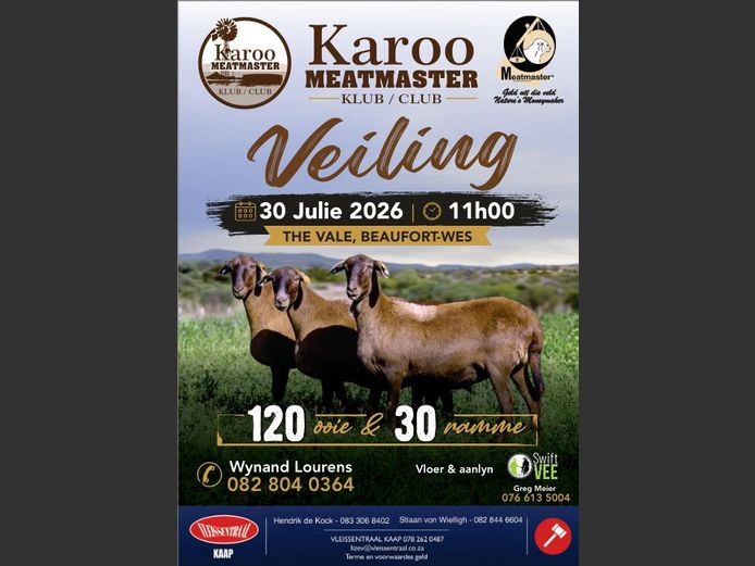 KAROO MEATMASTER KLUB VEILING
