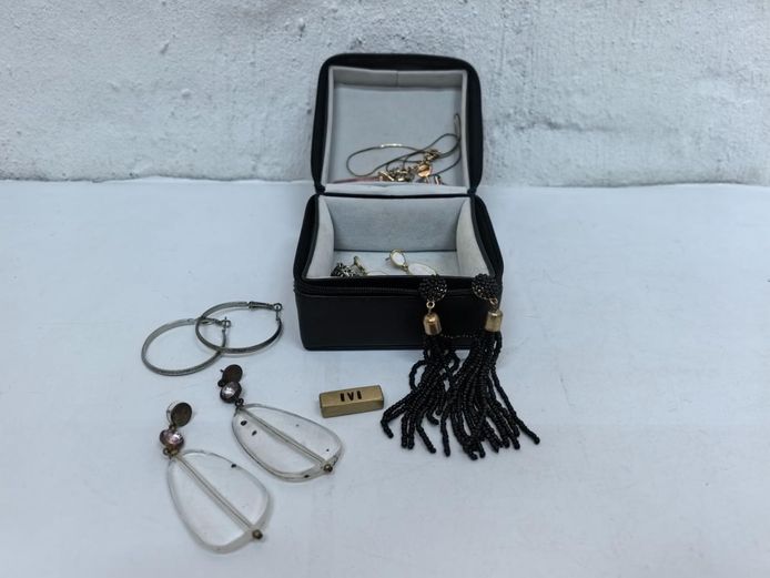Collection of Statement Fashion Jewellery with Travel Keepsake Case