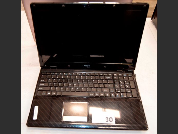 MSI LAPTOP [Untested, No charger, Damaged]