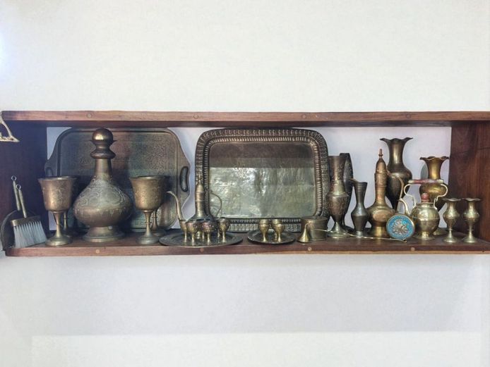 Large Collection of Vintage Brass Collectibles