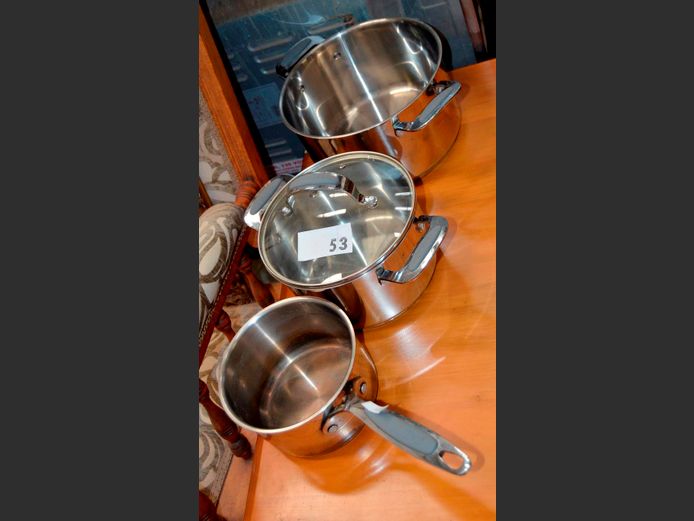 LEGEND 4-PIECE POT SET [2 Lids needed]
