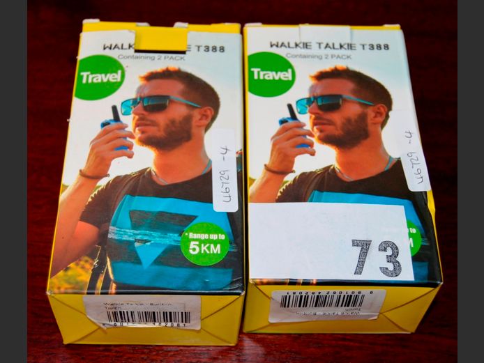 LOT: 2 x TWIN WALKIE TALKIE SETS [Untested]