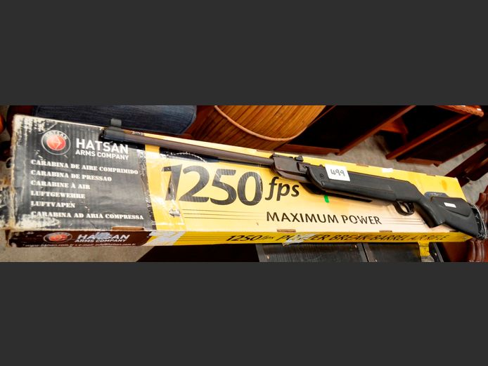 HATSAN BREAK-BARREL AIR RIFLE, 112cm Long [Condition unknown]