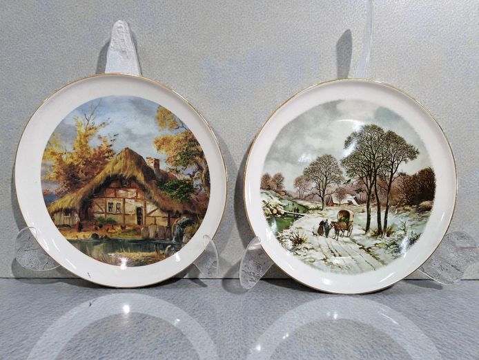 South African "Sir Ramic" Hand Made Decorative Wall Plates