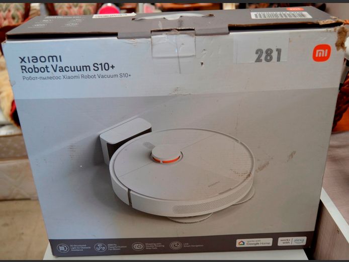 XIAOMI S10T ROBOT VAC [Switches on, untested further]