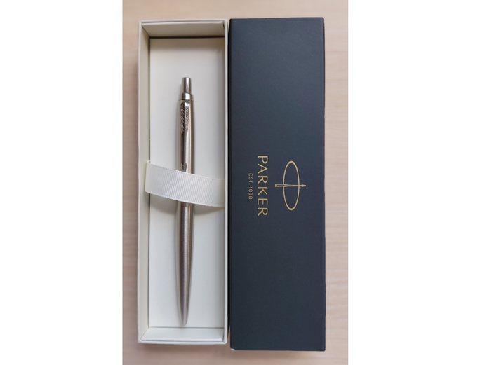 PARKER JOTTER STAINLESS STEEL BALLPOINT PEN