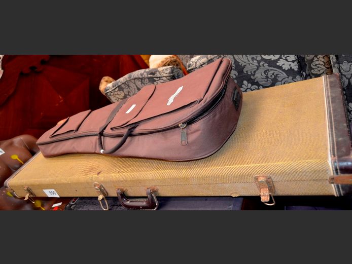 VINTAGE GUITAR CASE & ANOTHER