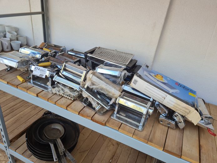 LOT PASTA ROLLERS