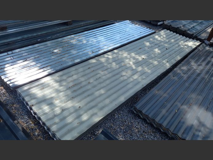 3.4m corregated mixed galavanised chromodeck mixed colours sheets 0.55mm thick 