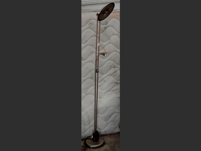 CHROME STANDING LAMP, 192cm High