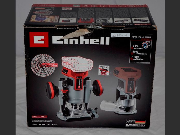 EINHELL TR-R018 CORDLESS ROUTER [In box, Battery & Charger Not Included]