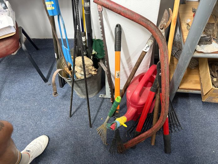 Lot of gardening tools