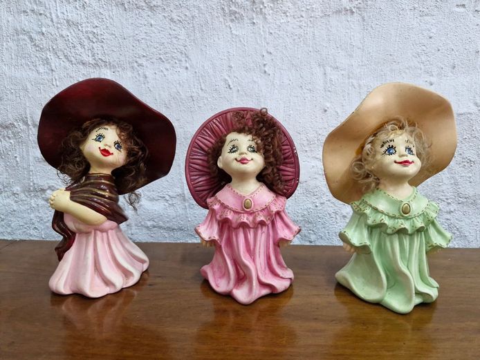 Vintage Hand Painted Porcelain Figurines