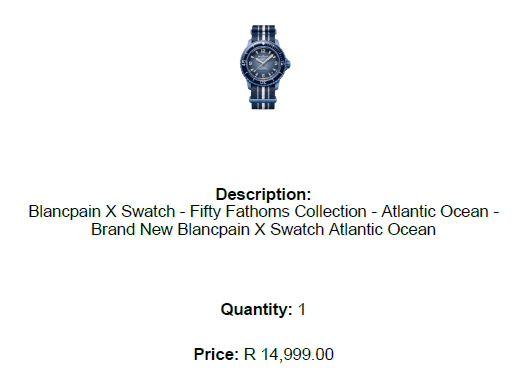 SILVER PALLET OF STOCK (NOT TESTED) TOTAL RETAIL VALUE: R 64,662.00