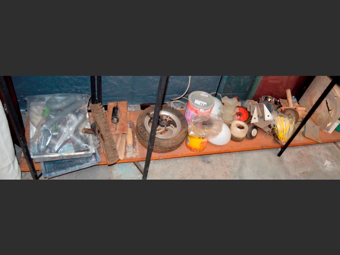 PLUMBING FITTINGS, DUST MASKS, GLASS LIGHT SHADES, etc