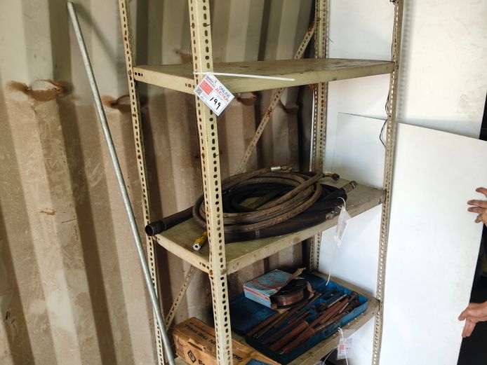 BOLT AND NUT SHELF - EXCLUDING CONTENTS