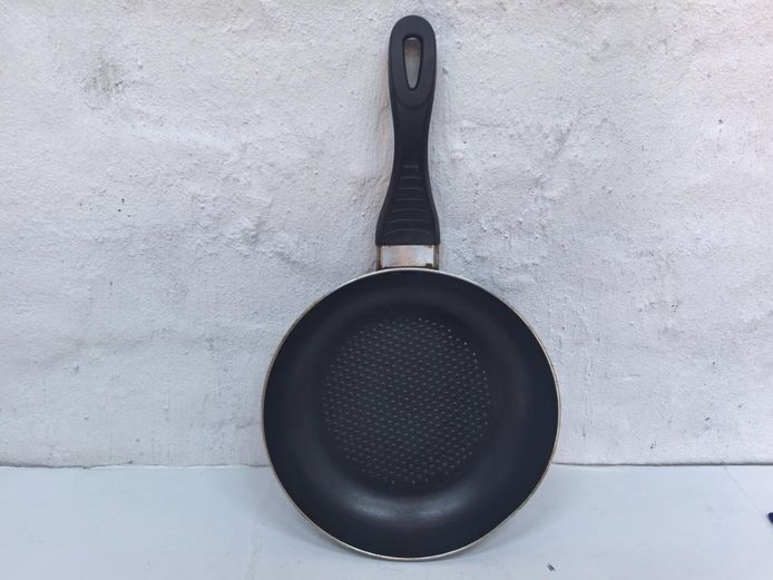 Non-Stick Textured Frying Pan with Heat-Resistant Handle