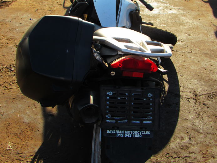 2015 White BMW R 1200 RT