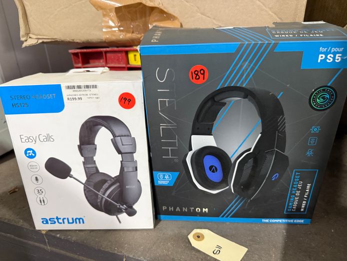 Set of 2 Headsets