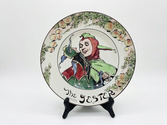 Royal Doulton "The Jester" Character Plate