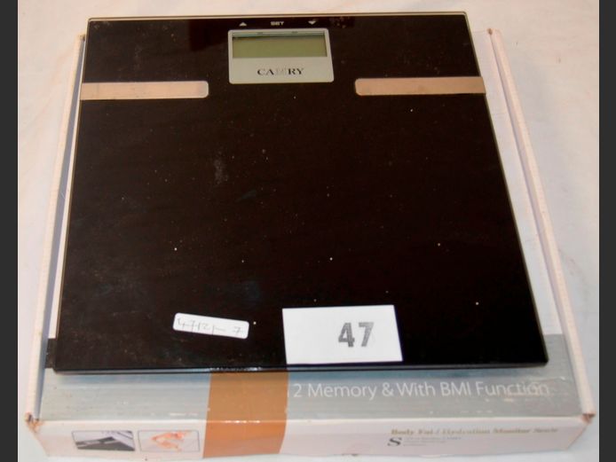 CAMRY BATHROOM SCALE & ANOTHER [Untested]