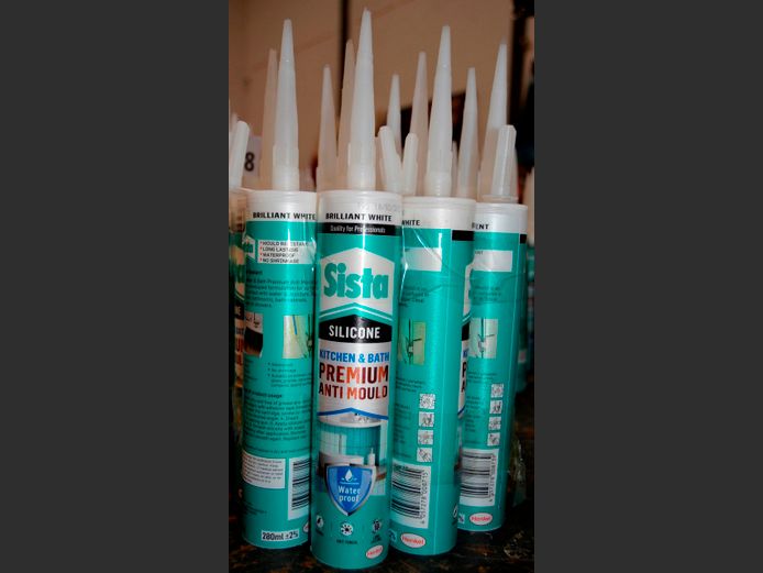 LOT OF 10: SISTA WHITE SILICONE TUBES