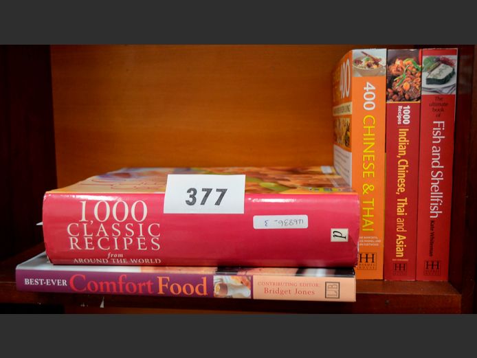 RECIPE BOOKS: COMFORT FOOD, CLASSIC RECIPES, THAI, etc