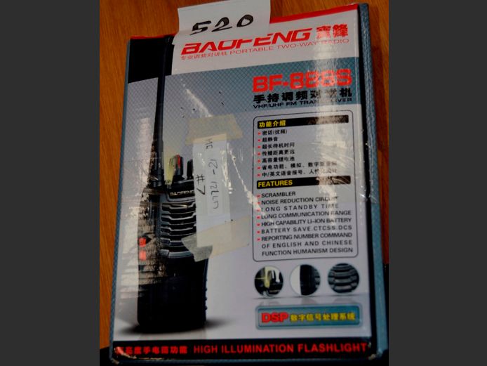 BAOFENG 2-WAY RADIO SET [Untested]
