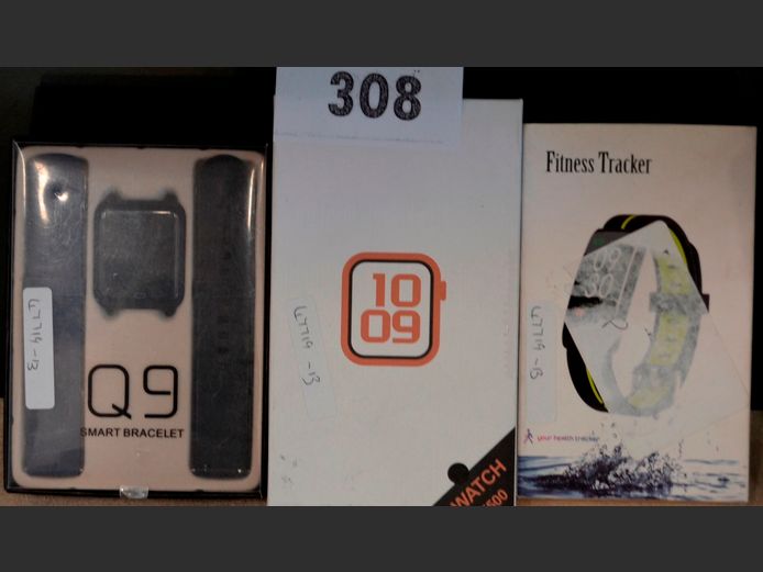 LOT OF 3: SMART & FITNESS WATCHES [Untested]