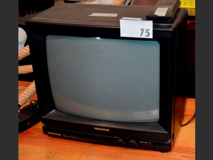 TELESTAR PORTABLE TV WITH REMOTE [Switches on] ### LICENCE PLEASE ###