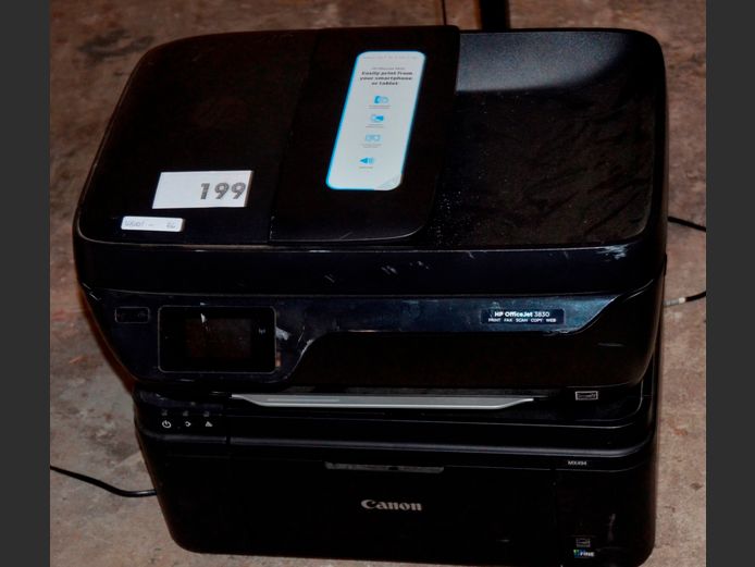 LOT: CANON & HP PRINTERS [Switch on, untested further]