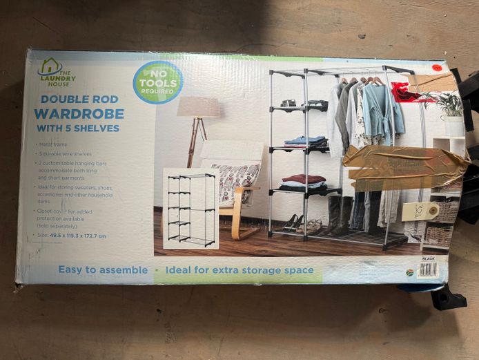 Double Rod Wardrobe 